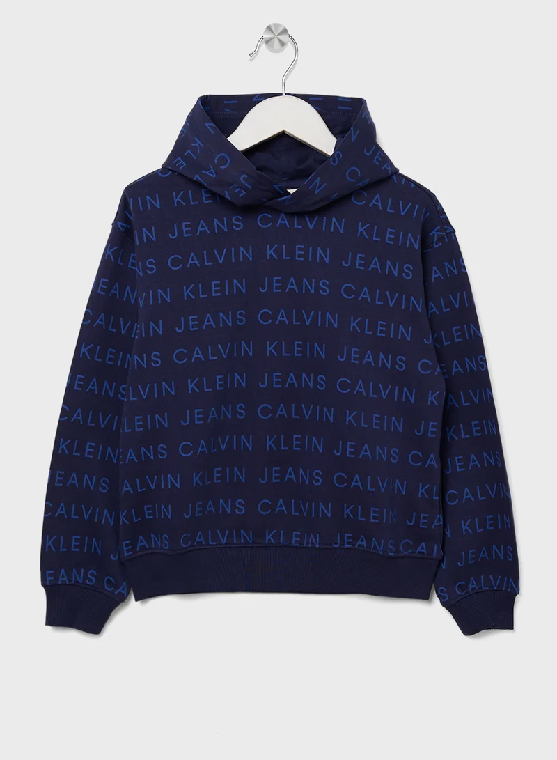 Calvin Klein Jeans Youth Pullover Hoodie
