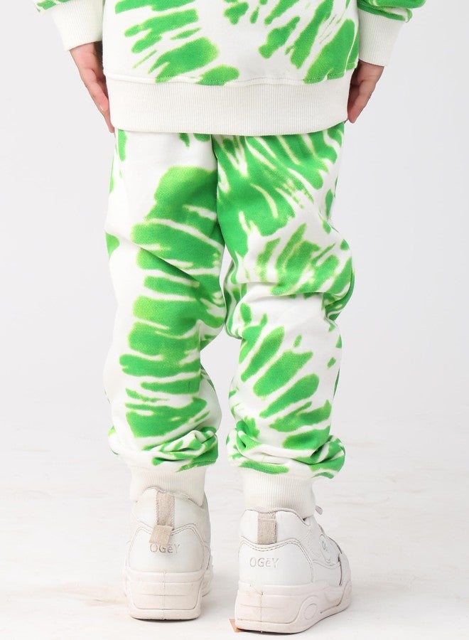 انثريلو بنطال رياضي من الصوف الأخضر من أنثريلو - أخضر | 1-2 سنوات - Image 3