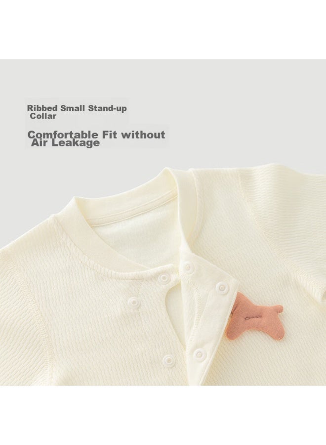 Good bear Guaiqi Xiong Infant And Toddler Long-sleeve Bodysuit, Spring Autumn Winter, For Boys And Girls, Pure Cotton Romper, Air Conditioning Onesie, Newborn Baby Spring Outfit - Image 1
