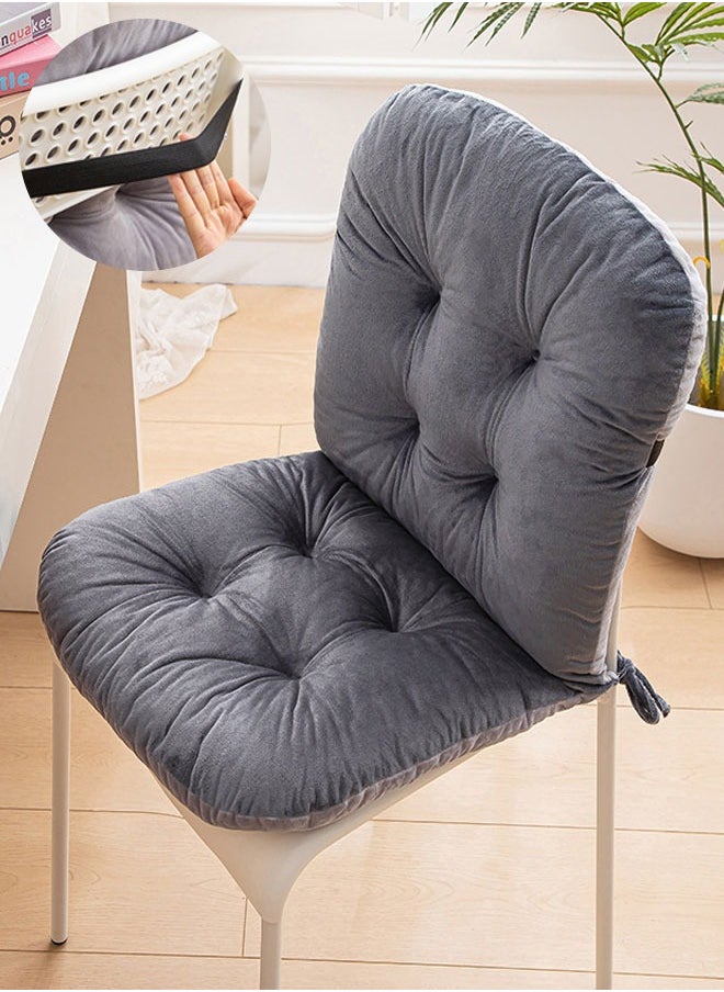 Generic Chair Cushion Memory Foam Kitchen Chair Cushions With Fixing Band One Seat Cushion Non Slip Seat Cushion for Back Relax Outdoor Garden Patio Cushion for Home Office  - Image 1