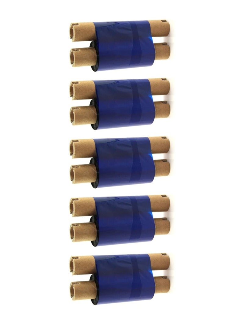 Thermal Transfer Wax Ribbon for Barcode Printers 55 mm x 74 Meters - 5PC  - Image 1