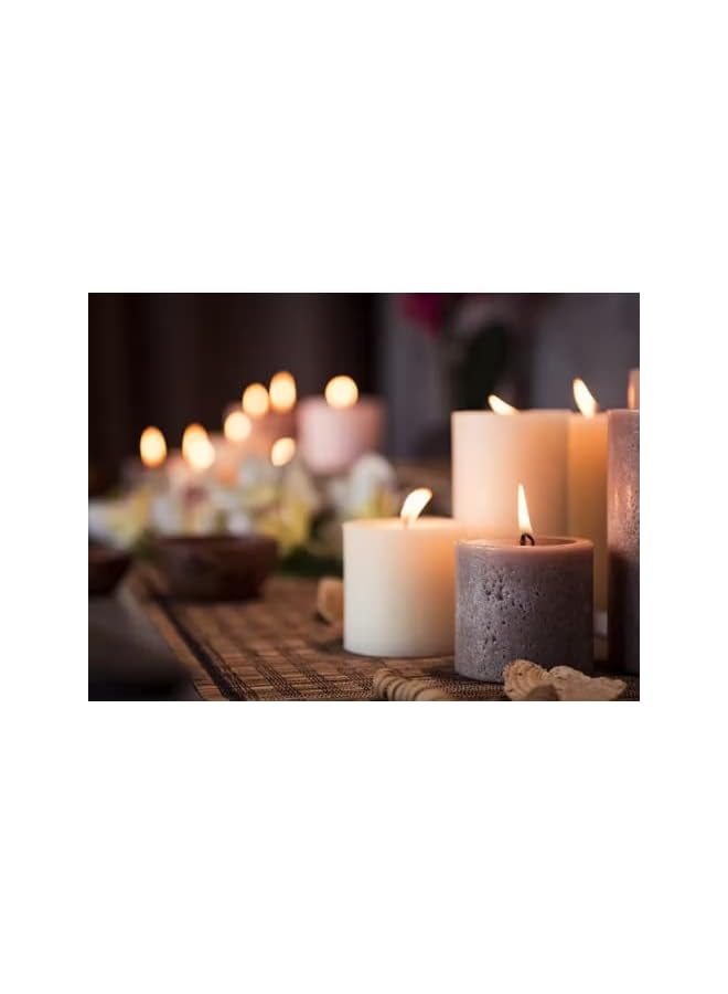 The Bros Refined Paraffin Wax In Block | Pillar Candle, Make-Up & Crayon Making | Skin-Softening, Salon & Spa Treatments | Pain Relief | Lubrication & insulation | White (Colorless) Solid (500 GR) - Image 3