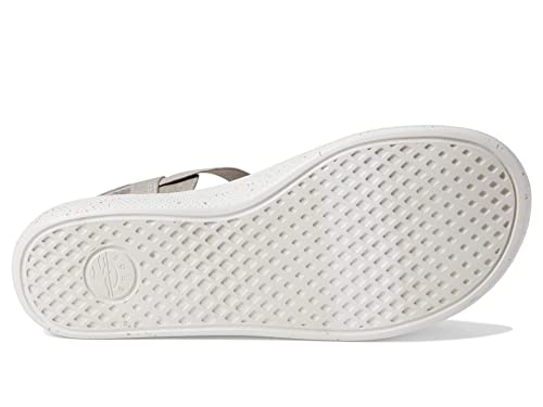 SKECHERS Summer Skipper - Optical Chill. Vegan washed canvas sandal with plush foam. - Image 3