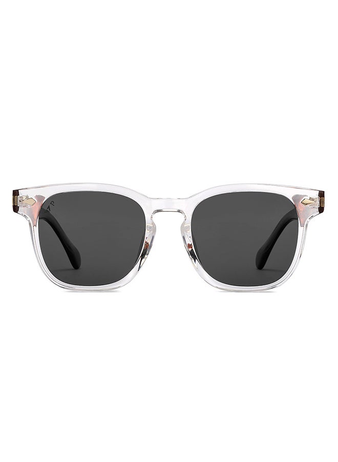 VINCENT CHASE Unisex Full Rim Square Classics Branded Latest And Stylish Sunglasses Polarized And 100% UV Protected Unisex Medium VC S16752 - Image 2
