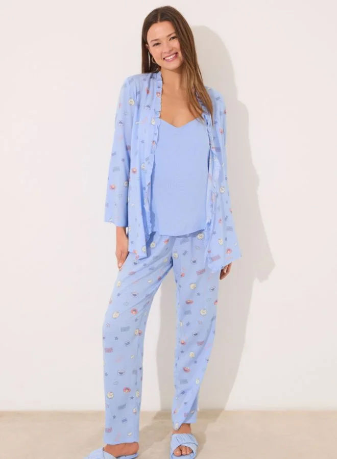 women'secret Long pyjamas set "Sesame Street"