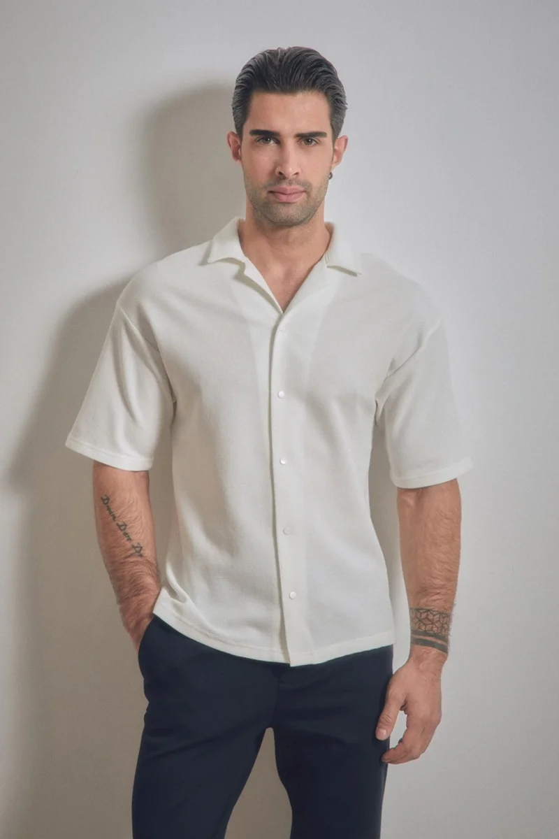 فولامودا Basic Snap Fastener Shirt