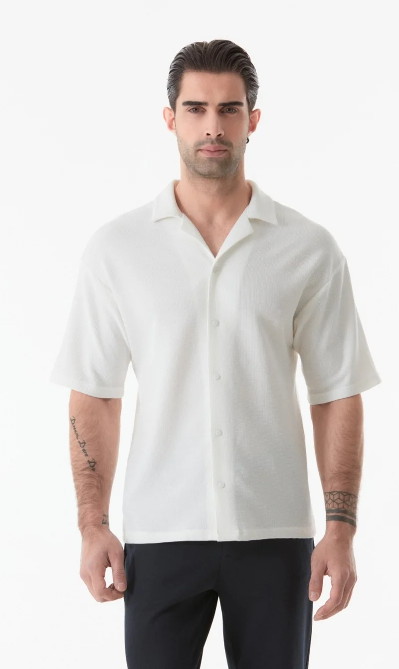 فولامودا Basic Snap Fastener Shirt