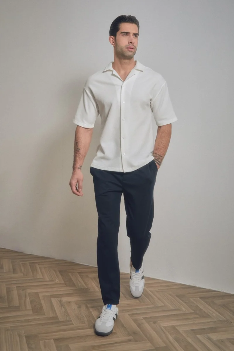 فولامودا Basic Snap Fastener Shirt