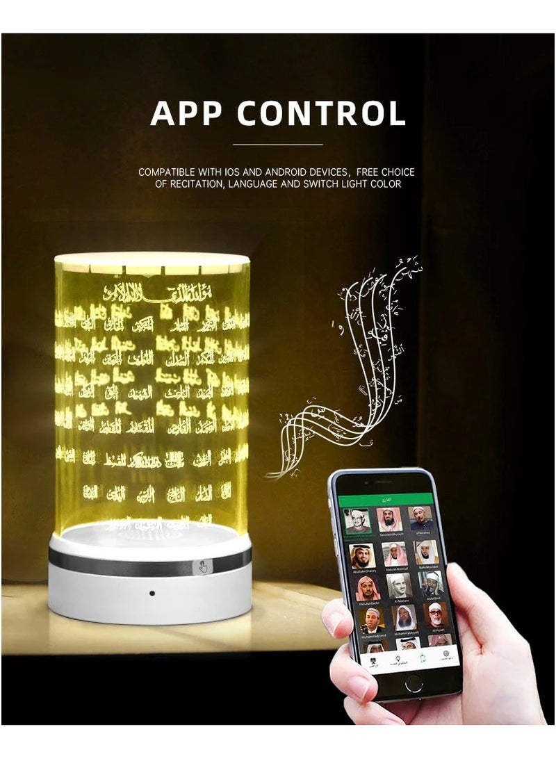 Equantu Quran Speaker Acrylic Lamp SQ-702