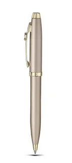 Sheaffer Sheaffer 100 EIP 9377 Champagne Gold Ballpoint Pen with Champagne Gold Trims and Bow-Shaped Clip Emblem