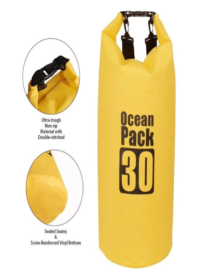 BellveenÂ® 30L PVC Waterproof Dry Bag Sack Ocean Pack Floating Boating Camping | Multi Color - Image 3