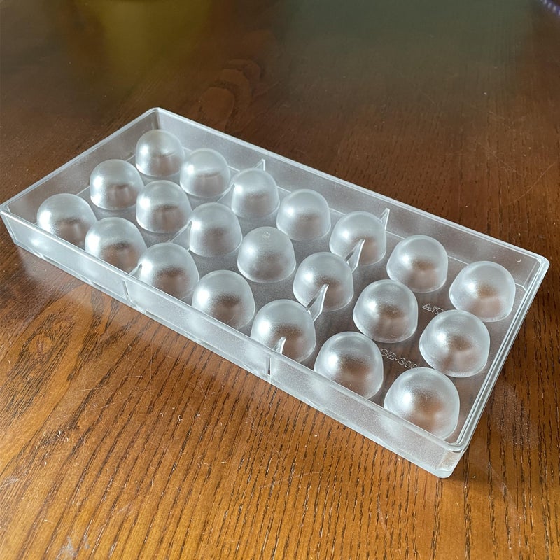 Goldbaking Bell Shape Chocolate Bonbon Mold Polycarbonate Truffle Mould Homemade Chocolates Covered Candy DIY Tool - Image 4