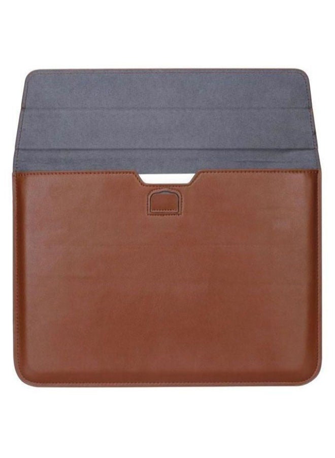 NIBEMINENT Sleeve Bag For Apple Macbook Air 13.3-Inch Brown  - Image 2