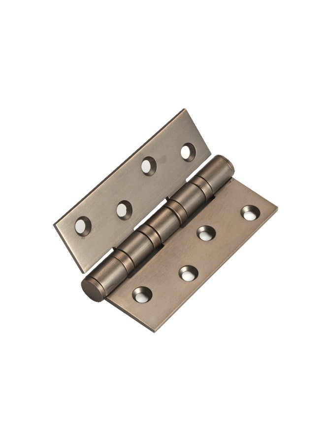 Butterfly Hinges – Heavy Duty Stainless Steel, 102x76x3 mm , Coated, Anti-Corrosion, Smooth Operation, 5-Year Warranty – Ideal for Doors, Cabinets, Furniture – (Dark Antique Brass)