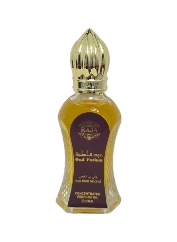 راجا زيت عطري مركز عود فاطمة 24 مل - Image 2