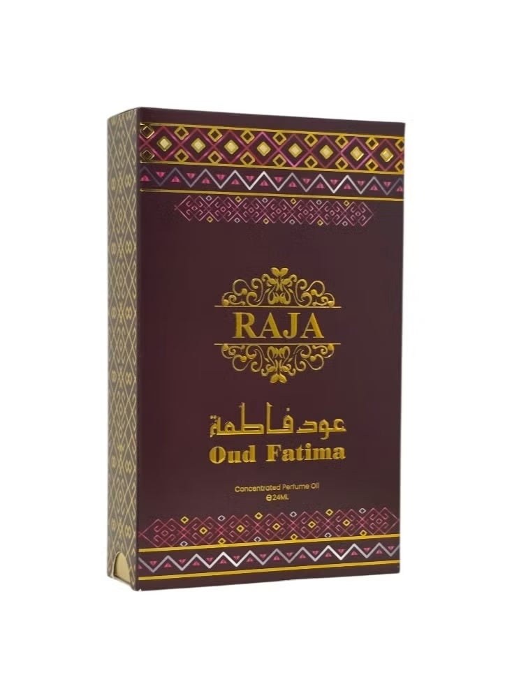 راجا زيت عطري مركز عود فاطمة 24 مل - Image 3