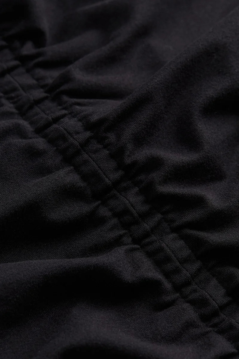 اتش اند ام فستان بوديكون مزين بطيات