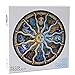 Moruska 500 Piece Puzzles for Adults Zodiac Constellation Puzzle Round Mandala Astrology Jigsaw Puzzle Cool and Challanege - Image 3