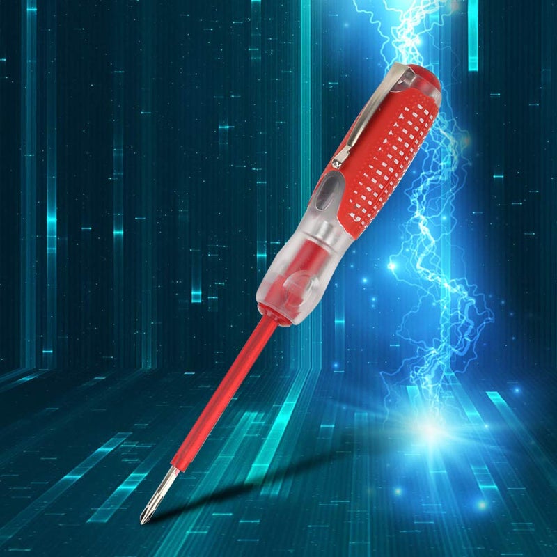 اختبار كهربائي جهاز اختبار كهربائي اختبار جهاز اختبار الجهد النيون يظهر مكان الأسلاك الحية الجهد - Image 5