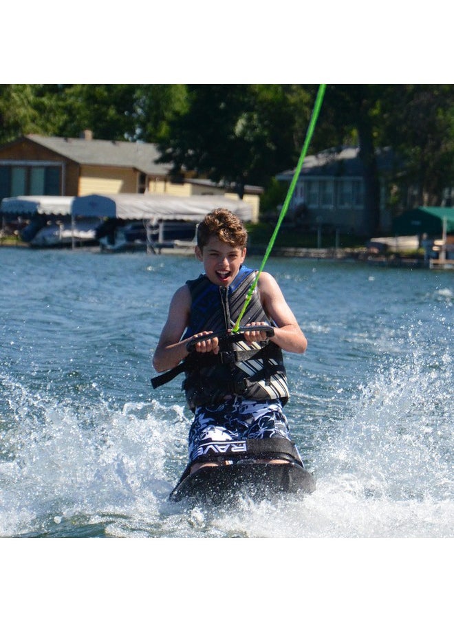 RAVE Sports 3 Section Wakeboard/Kneeboard Rope(70 Feet)Green  - Image 5