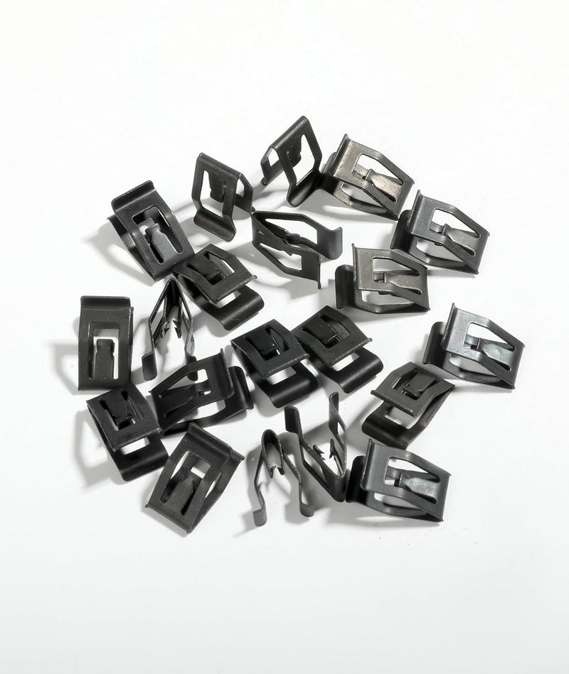 RACOONA 20PCS Car Dashboard Console Trim Metal Retainer Clips - Image 3