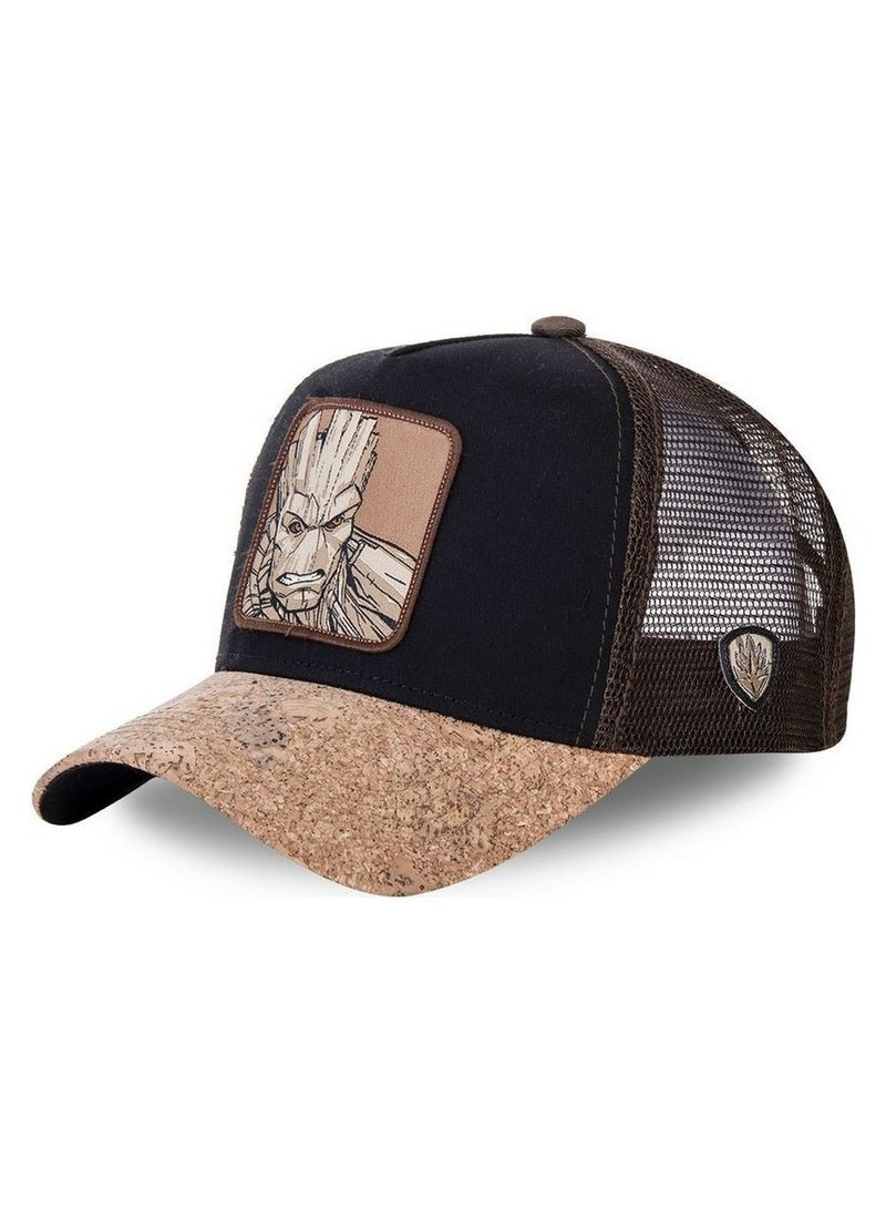 KUYING Popular Marvel Cartoon Pattern Design Baseball Hat Dynamic Mesh Hat