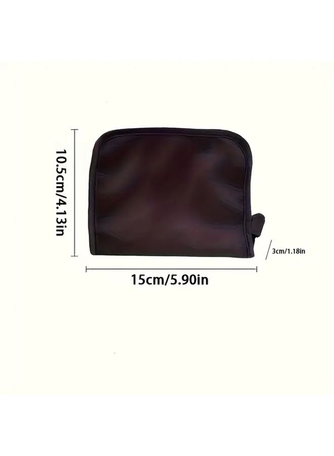 Black Portable Diabetes Travel Case Organizer Kit Blood Glucose Monitor Meter Storage Bag - Image 3