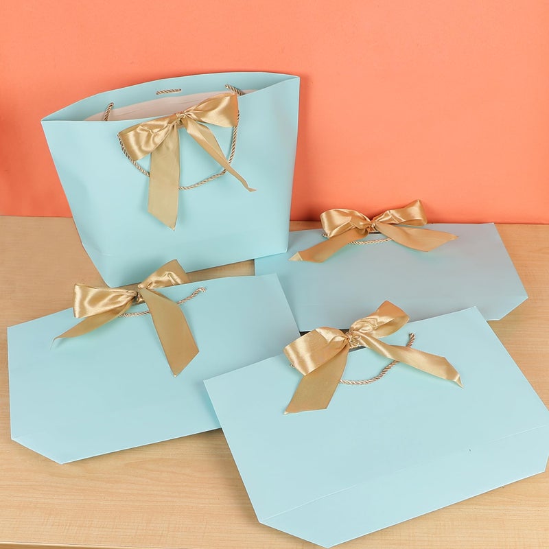 Chocozone Pack of 6 Paper Bags for Return Gifts Return Gift Bags for Kids Birthday It’s a Boy Baby Shower Bags (37cm*25cm) - Image 5