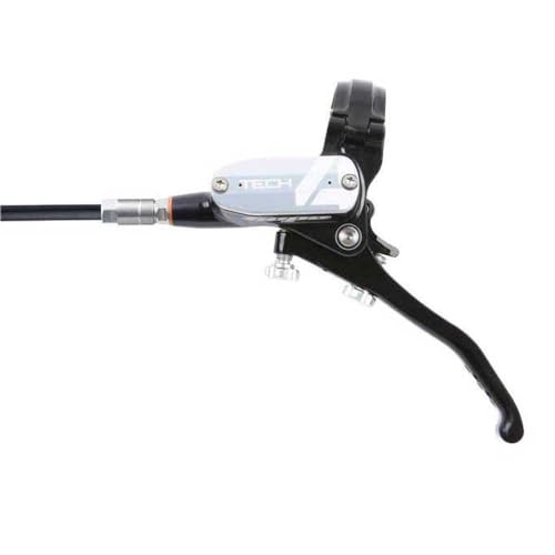 Hope Tech 4 E4 Disc Brake and Lever Set Silver, Front - Image 3
