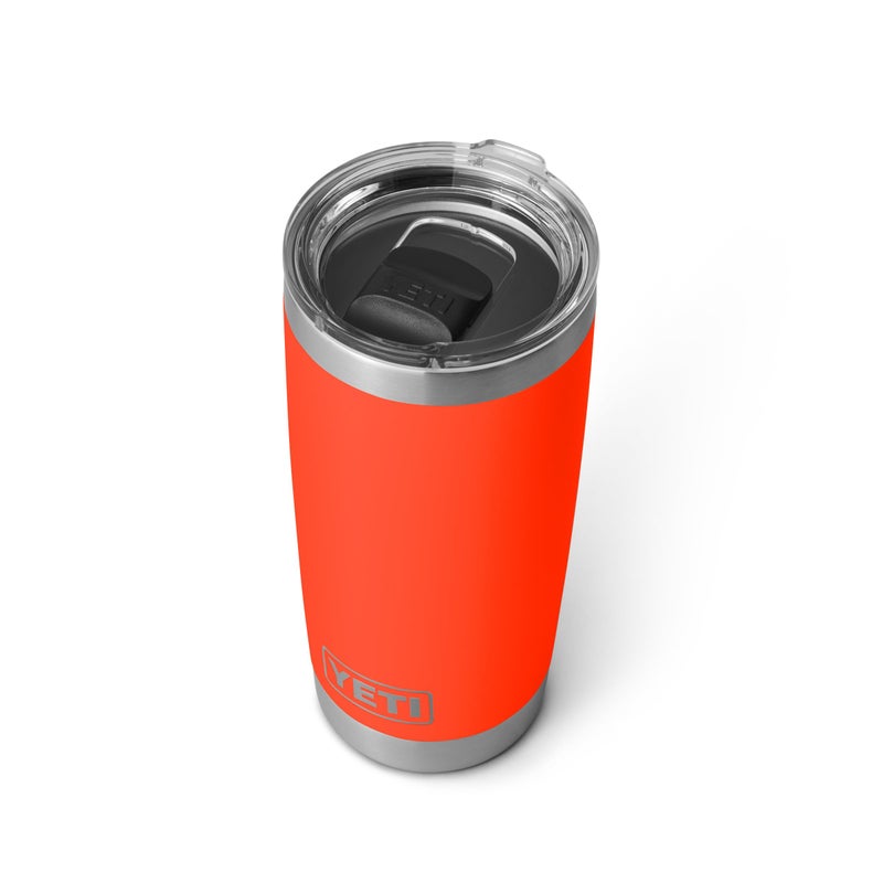 YETI Rambler 20 oz Tumbler, Stainless Steel, Vacuum Insulated with MagSlider Lid, Solar Flare - Image 3