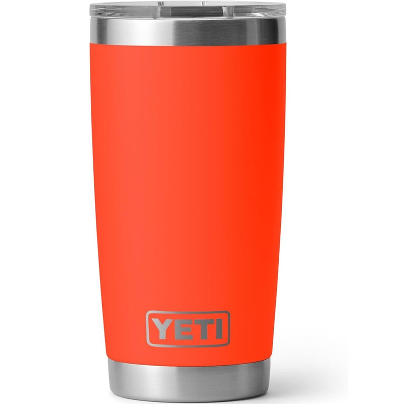 YETI Rambler 20 oz Tumbler, Stainless Steel, Vacuum Insulated with MagSlider Lid, Solar Flare - Image 1