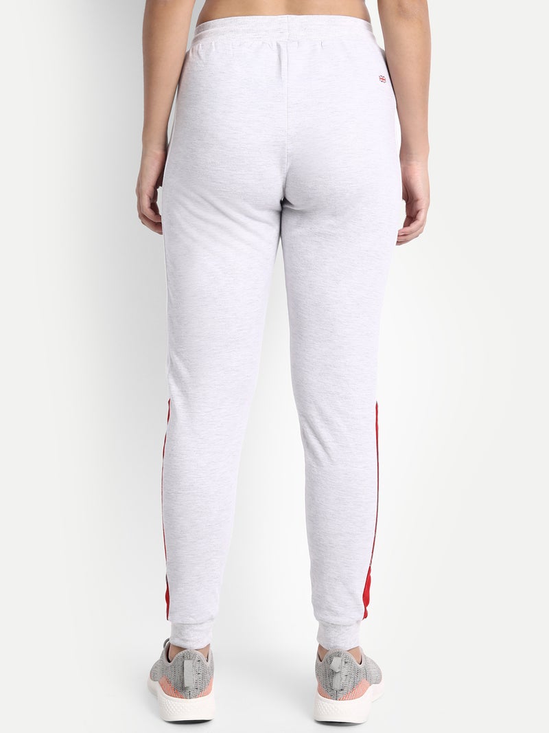 amswan PREMIUM COTTON PRINTED COLOURBLOCKED TRACK PANTS - Image 4