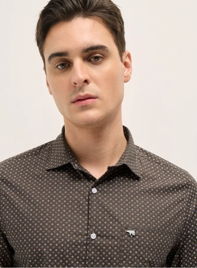 THE BEAR HOUSE  Men's Shirt for Casual and Formal Wear | Classic Button-Down Style for Office, Daily Use, Travel, Events & All-Season Outfits | Versatile & Stylish Wardrobe Essential for Every Occasion for Men | Best Price UAE