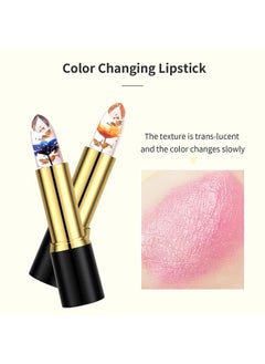 Jelly Flowers Changing Lipstick -Temperature Lip Color Changing Gloss Lipstick Lasting Moisturizer Color Change Lip Balm Moisturizing Tinted Lip Gloss for Women - pzsku/Z1E765C10F376F18C661CZ/45/_/1736102520/80d35d1f-d6b5-49e8-a07f-fbc50c6078aa