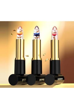 Jelly Flowers Changing Lipstick -Temperature Lip Color Changing Gloss Lipstick Lasting Moisturizer Color Change Lip Balm Moisturizing Tinted Lip Gloss for Women - pzsku/Z1E765C10F376F18C661CZ/45/_/1736102550/965d764d-3581-424e-acc7-9fc0ae808ed4