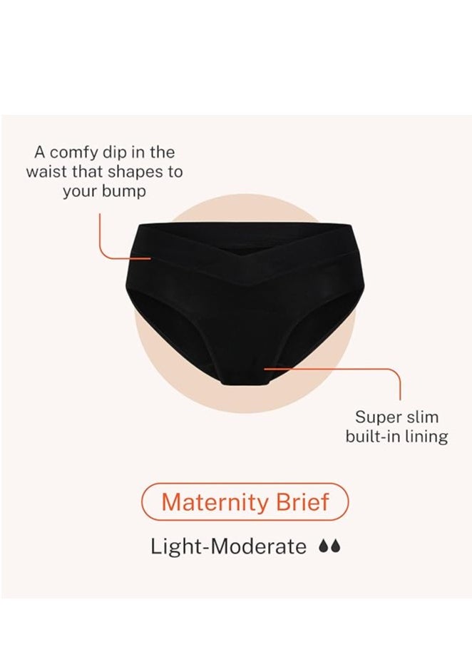 Maternity Brief - Light-Moderate Absorbency - Period Protection Underwear for Women - pzsku/Z1E765D97FFFFA9217071Z/45/_/1711032471/4426eb60-2835-43f4-80b1-c23f0d253e8a