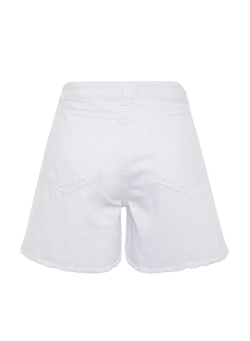 ترينديول كيرف High Waist Denim Shorts