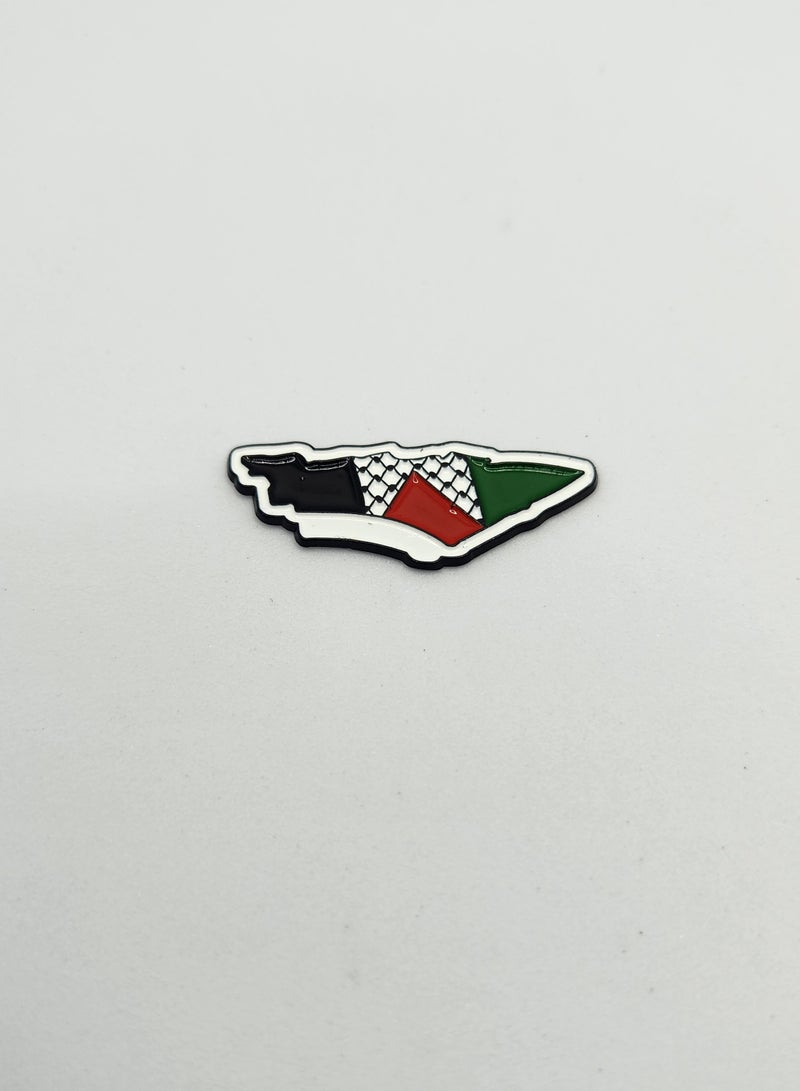 اكنور ملصق علم خريطة فلسطين للجوال والكمبيوتر المحمول وحقائب الظهر وملصقات المعجبين والملحقات لأجهزة iPad وجدران هواة الجمع والأبواب والسيارات والشاحنات والدراجات النارية والثلاجة - Image 5