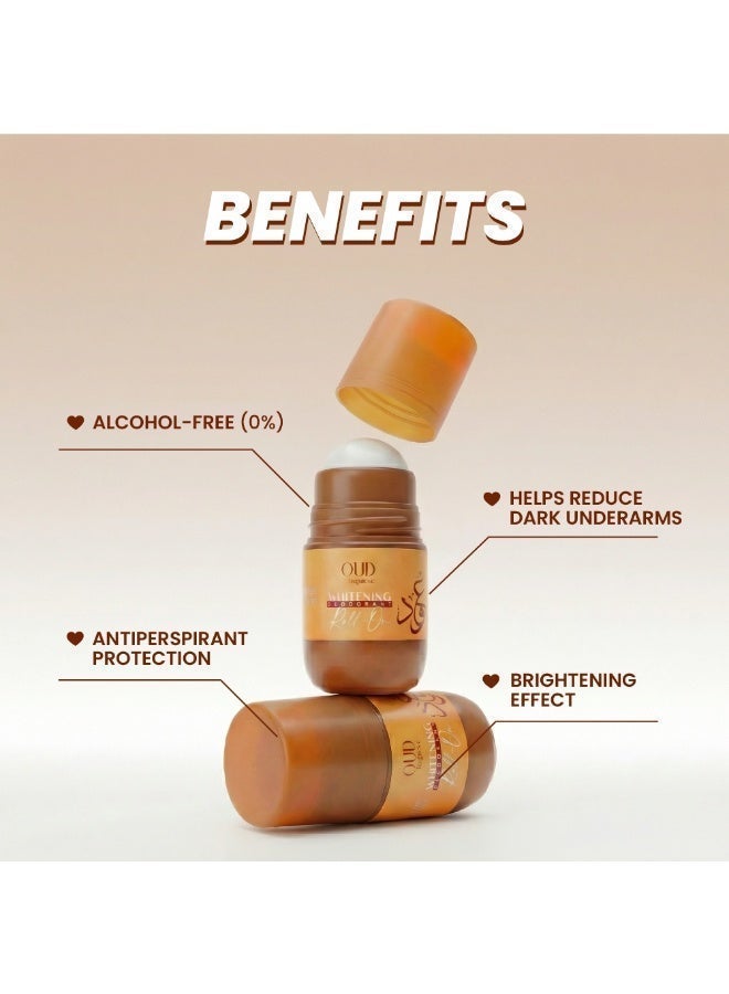 MOOD Oud Whitening Deodorant Roll-On 50 ML - Image 2