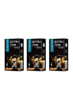Forever Forever Condom - EXTENDED PLEASURE Climax Control Extra time Extended Pleasure Condoms Pack of 3 