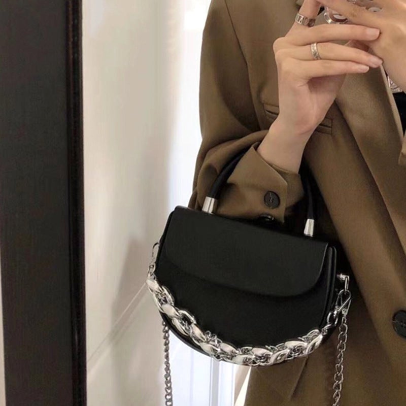 Summer Bag Women'S Pink Sweet Handbag Niche Saddle Bag Fashion Versatile Shoulder Crossbody Bag - Image 4