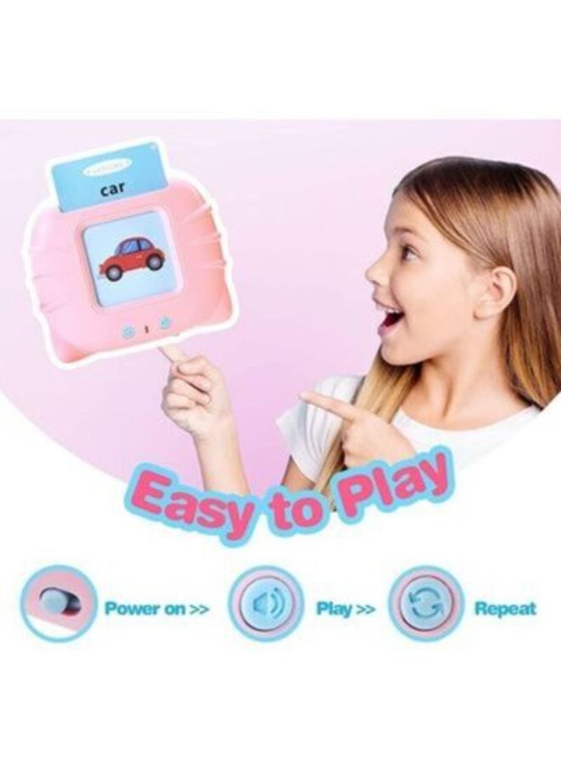 Flash Cards Learning Toys for 2-7 Years Old, Electronic 112 PCS Audible Flashcards Preschool Educational Talking Toys  - Image 2