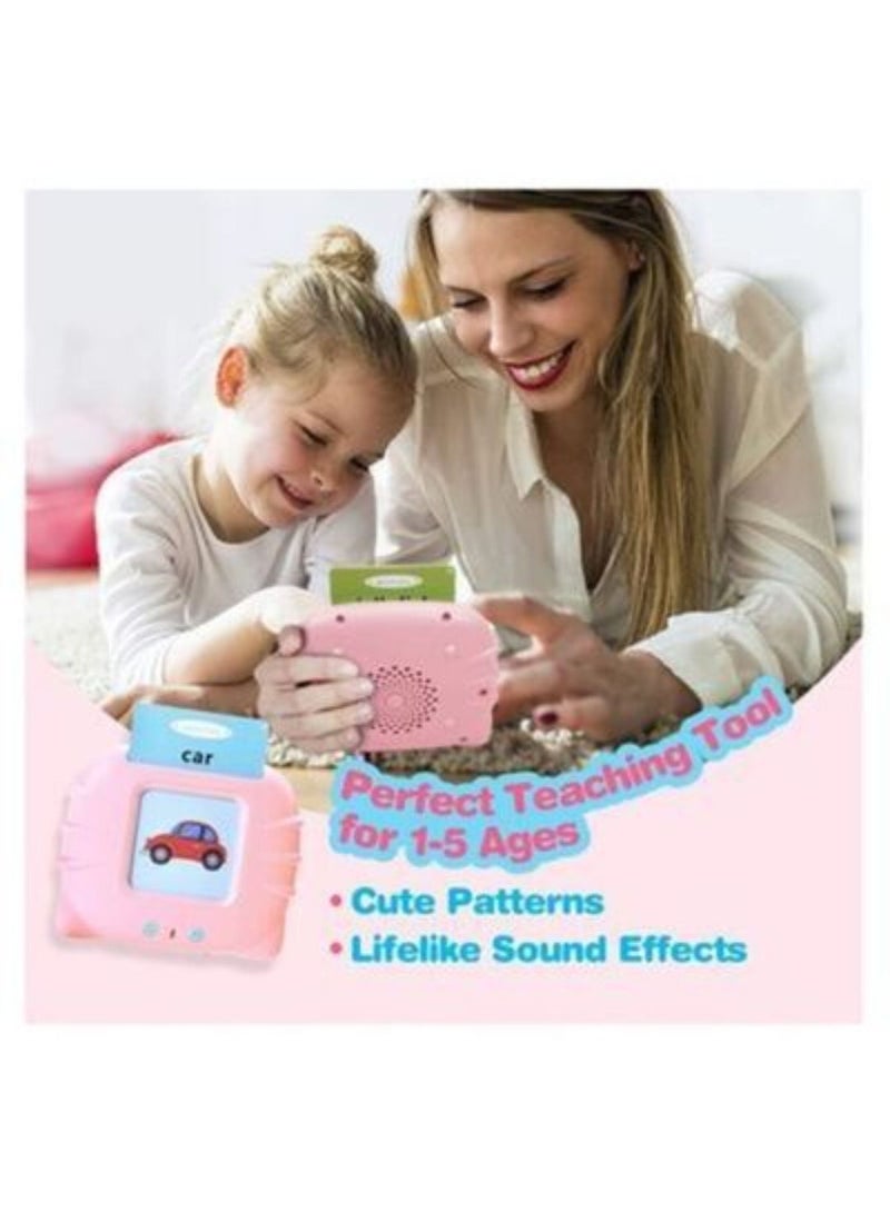 Flash Cards Learning Toys for 2-7 Years Old, Electronic 112 PCS Audible Flashcards Preschool Educational Talking Toys  - Image 3
