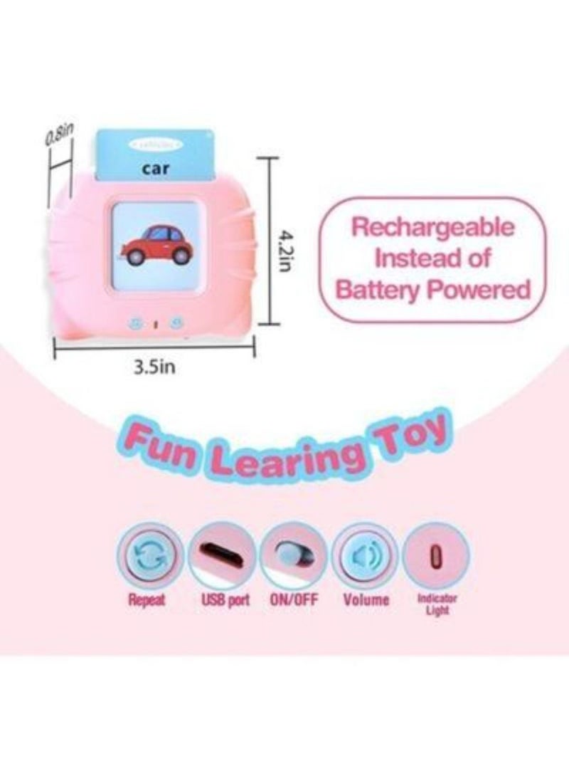 Flash Cards Learning Toys for 2-7 Years Old, Electronic 112 PCS Audible Flashcards Preschool Educational Talking Toys  - Image 5