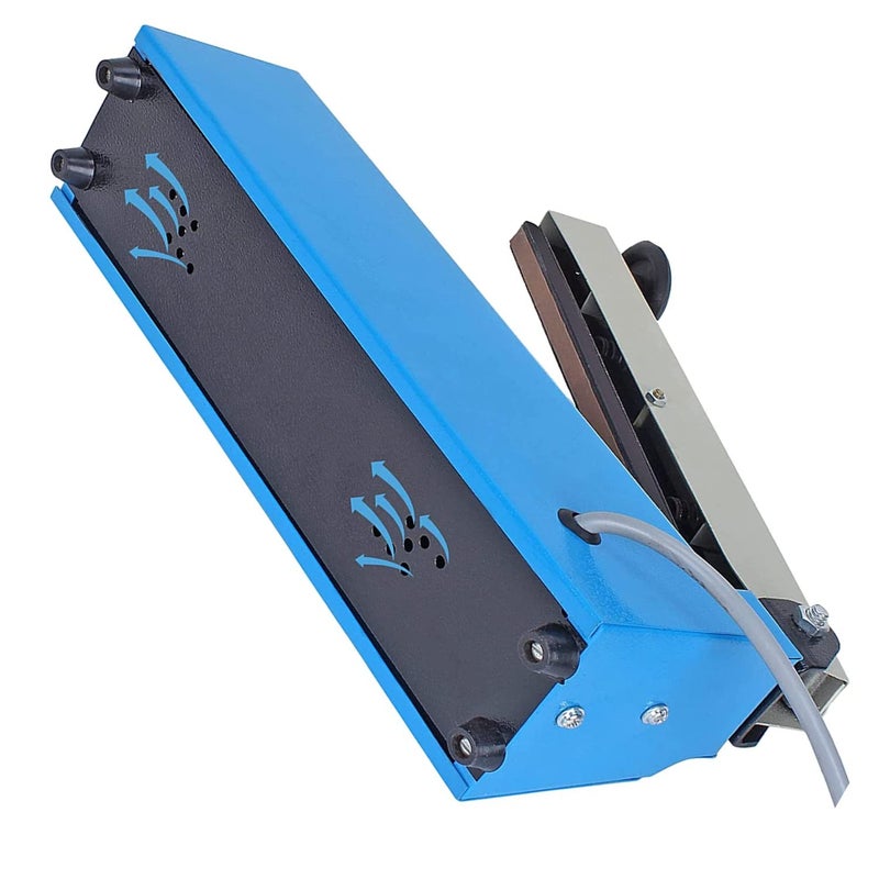 IONIX Sealing Machine12 Inch 300 mm Plastic Packing Machine Plastic Bag Sealing Machine Heat Sealer Machine Plastic Sealing Machine Vacuum sealing machine Blue - Image 4