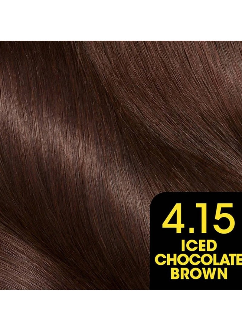 L'OREAL PARIS Loreal Paris Prodigy Permanent  Oil Hair Color 4.15 Frosted Brown 182 ML - Image 3