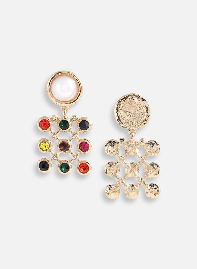 SOHI Party Artificial Drop Earring Jewellery - Image 3