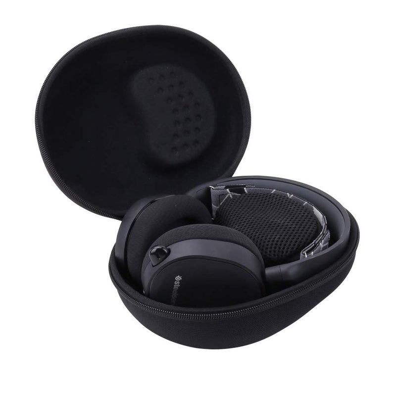 Aenllosi Aenllosi Hard Storage Case for SteelSeries Arctis 1 3 5 7 7X 7+ 7P+ 9 9X PRO PRO+ Prime/Arctis Nova PRO 1 1P 1X 3 7 7X 7P Gaming Headset(Black) - Image 1