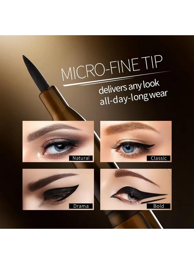 Me Now Matte Black Liquid Sketch Eyeliner, Waterproof, Smudge-Proof, Up To 12 Hours Long Stay - Image 3