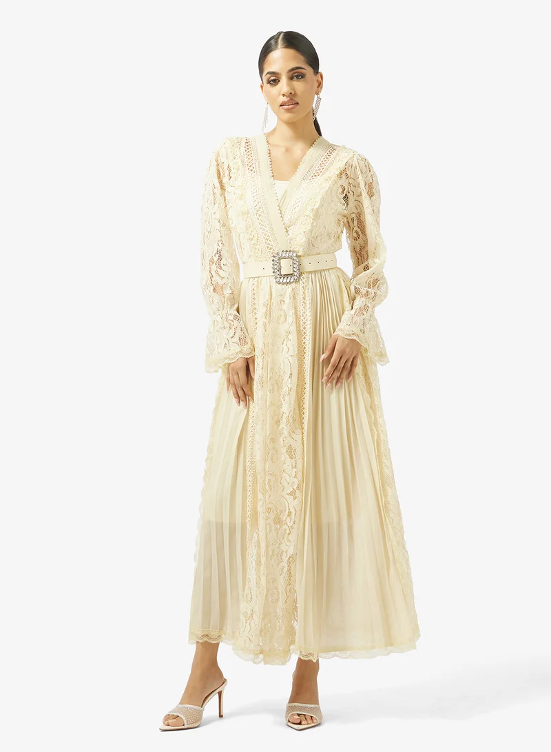 Khizana Lace A-line Dress